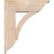 Ekena Millwork Thorton Traditional Smooth Bracket w/ Offset Brace, Douglas Fir, 7 1/2"W x 22"D x 26"H BKT0806X22X26THR01SDF - alternate 3